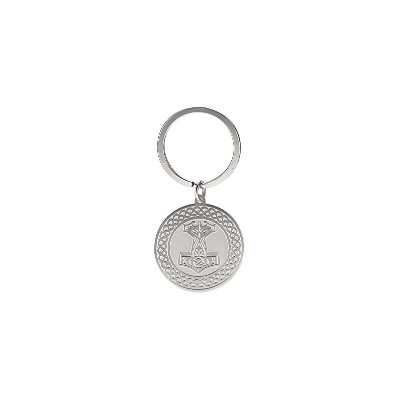 Collana Con Testa Di Lupo Vichingo Gungneer Fenrir In Acciaio Inossidabile Catena Di Grano 367902