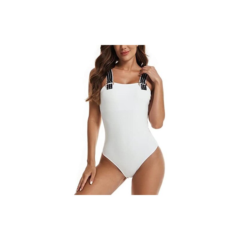 Costume Intero Dal Forte Controllo Con Dettagli In Tulle