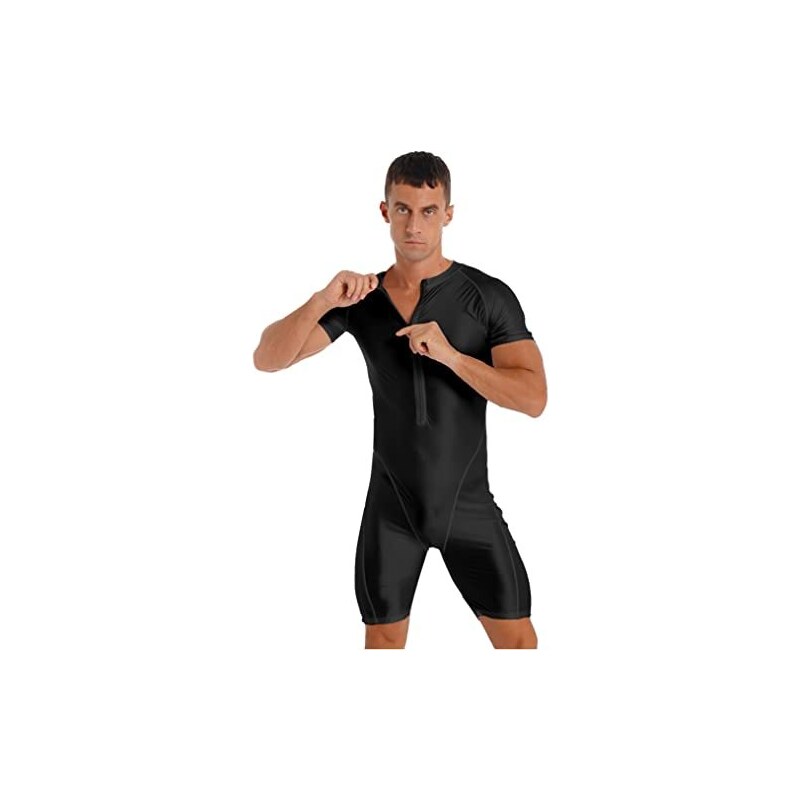 KJDWJKJRF Tuta corta da uomo per il tempo libero, in due pezzi, girocollo, da uomo, a maniche corte, con tasche sul petto, pantaloncini, morbido, comodo, per il tempo libero, C nero., XL