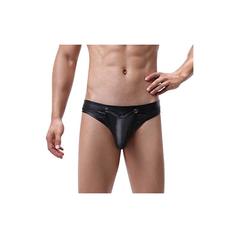 Perizzoma Uomo Sexy Slip Uomo Trasparenti In Rete - Nylon E Elastan, Comodi E Sessuali, Taglie M-3XL Slip Da Uomo Sexy - Foto 3