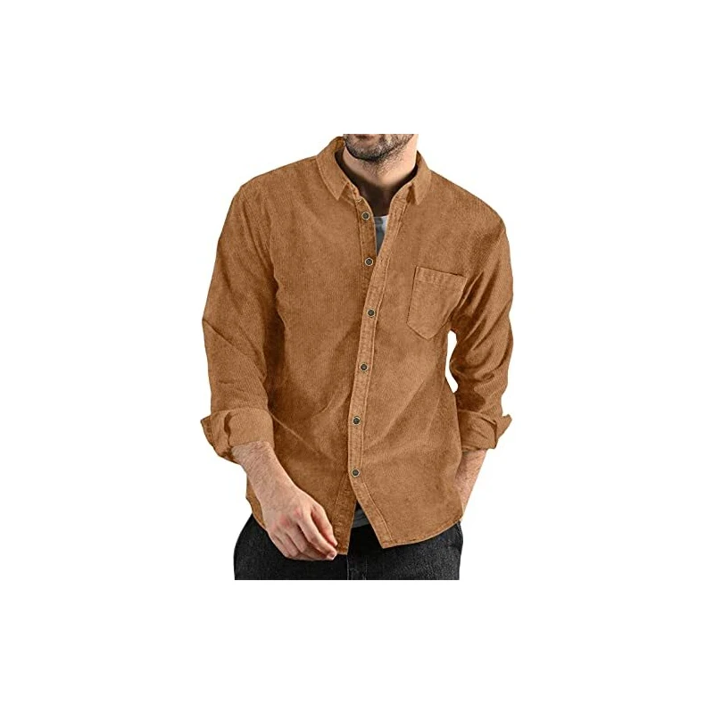 Camicia a Maniche Lunghe in Oro Nero per Uomo Moda Classico Colletto Abbottonato Camicie da Concerto Casual per Feste Formali Casuali