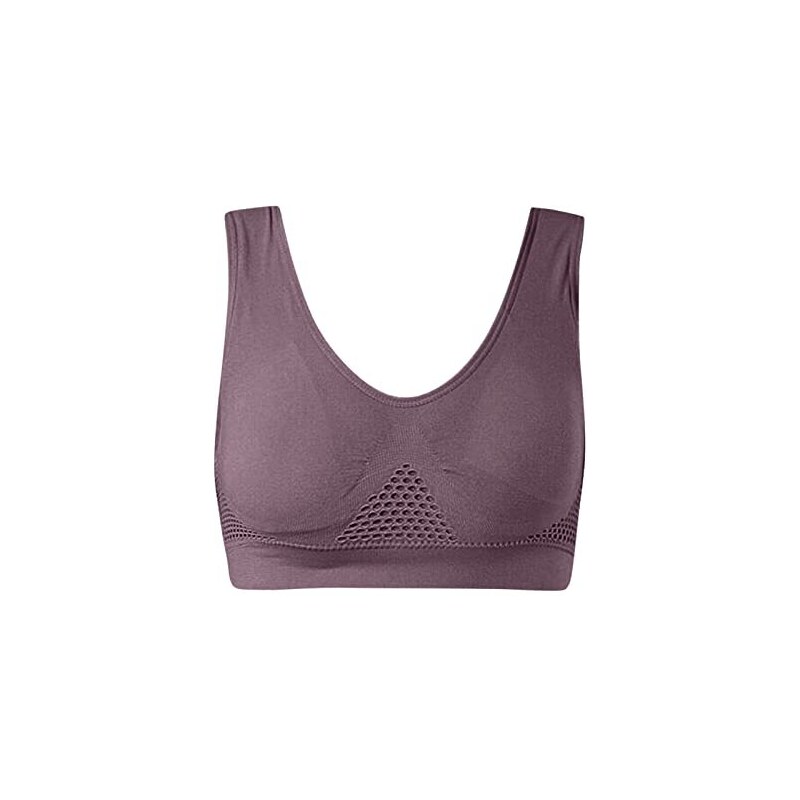 Reggiseno Sportivo Senza Ferretto Deyllo Push Up - Comfort E Sostegno Per Donna - Foto 10