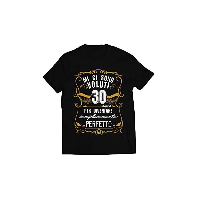 Colorfamily Tshirt Compleanno 30 Anni Uomo Royal Mi Ci Sono Voluti 30 Anni  Perfetto - Idea Regalo Maglietta Divertente 