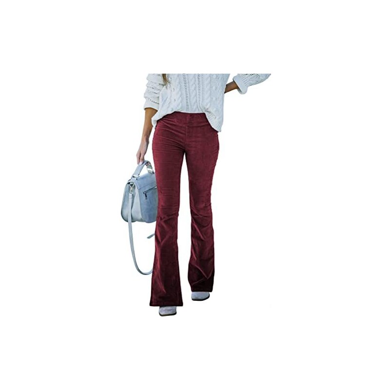 Jeans A Zampa Donna Vita Alta Elasticizzati – Wide Leg In Denim Morbido, Stile Retrò, Comodi E Snellenti, Adatti A Tutte Le Stagioni