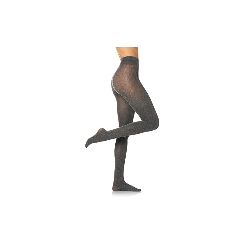 Goldenpoint Donna Collant con Lamè, Colore Grigio, Taglia S/M