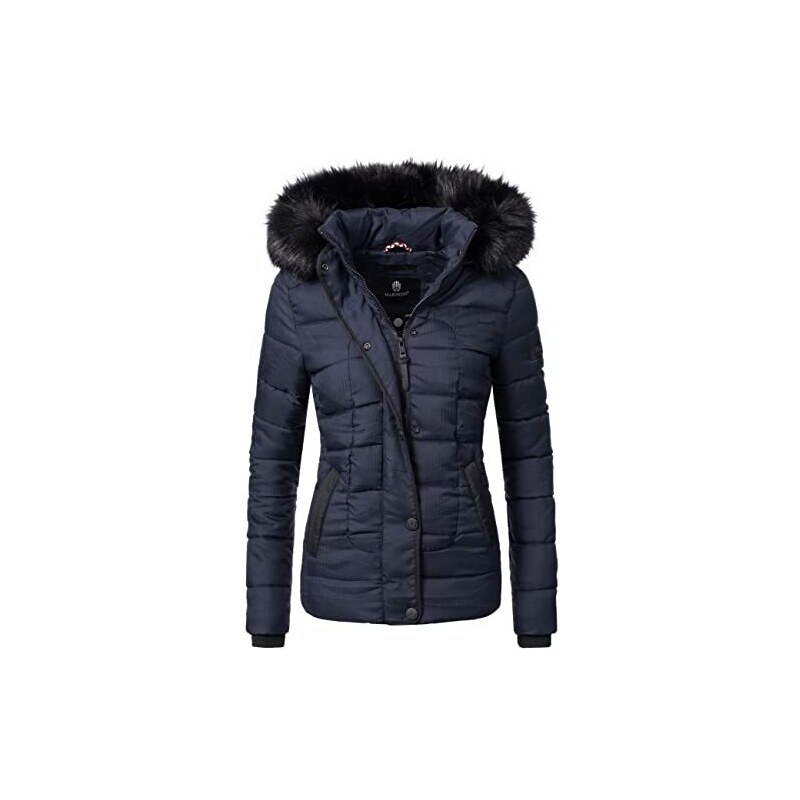 Giacca Invernale Donna Marikoo Softshell - Lunga, Impermeabile Per Outdoor