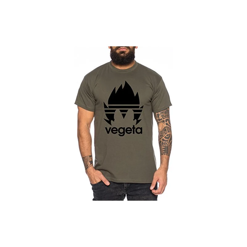Dragon Ball Z Kinder T-Shirt - Goku Vegeta Dragon Master Design - 100% Baumwolle Öko-Tex Zertifiziert