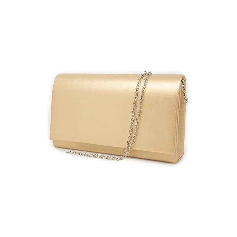 Moda Elegante Fiore Di Rosa Rosa Pochette In Raso Borse Per Le Donne Borsa A Tracolla A Catena Borsa Da Sera Per Feste Di Matrimonio Borse Per Banchetti Frizione - Foto 5