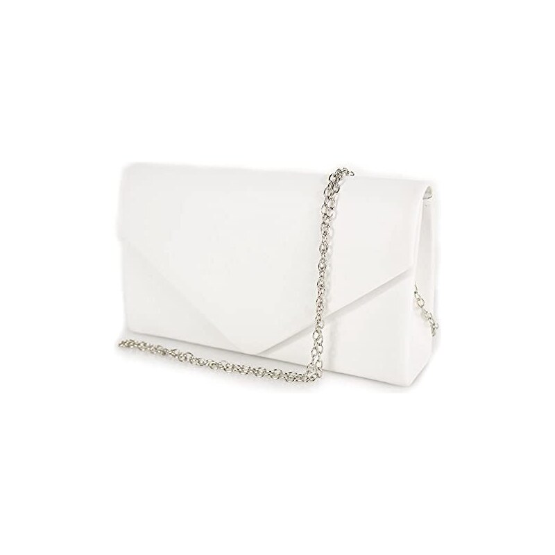 Pochette Donna XFSRG Glitterata - Clutch Elegante Con Catena Per Feste E Matrimoni