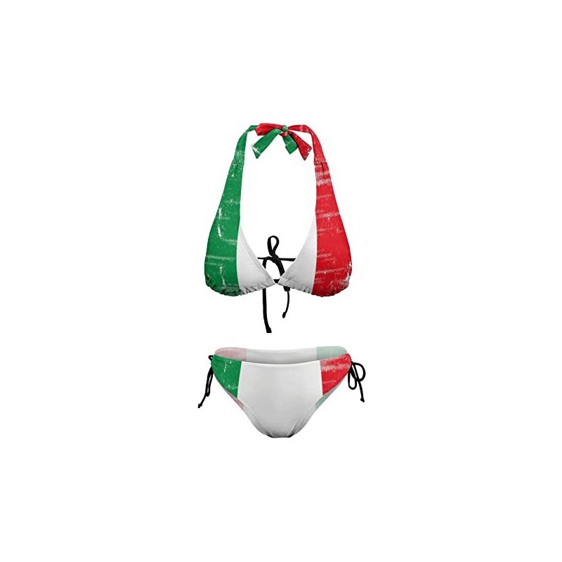 heekpek Costume da Bagno Due Pezzi Donna Push Up Imbottito Reggiseno
