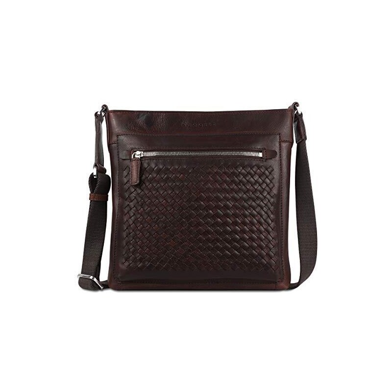 Borsa A Tracolla Uomo In Nylon - Leggera E Compatta - 4 Tasche - Perfetta Per Cellulare, Portafoglio - Unisex - Regalo