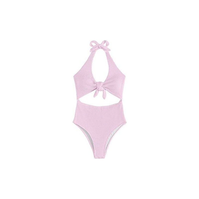 OxbOw Costume Intero Da Donna - M1masberry Con Top Triangolo E Lacci Regolabili, Stampa Frozen, Taglia XS