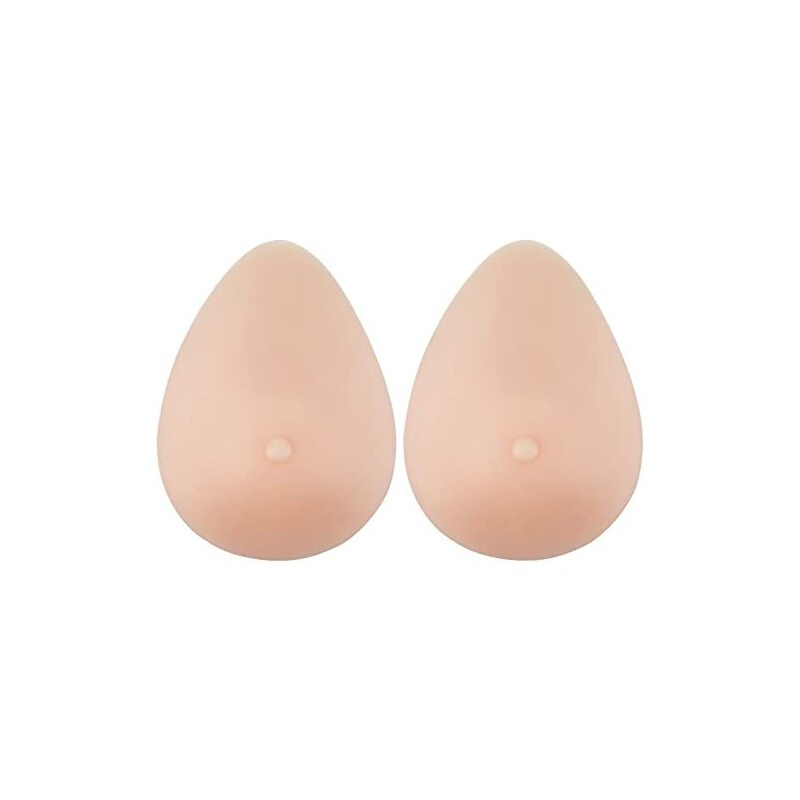 Vollence Coppia di Protesi Classiche per Seno in Silicone a Goccia Resistenti al Sonno Tette Finte Protesi per Mastectomia Coppe da Riempimento per Reggiseno