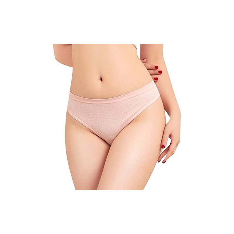 Bobelle Wear Mutande Donna 5 Pack, Cotone Intimo Donne Confortevole Pizzo Mutandine Morbide Slip Traspirante Mutandine Stretch (S-XL) (IT, Testo, L, Regular, Regular, Multicolor01