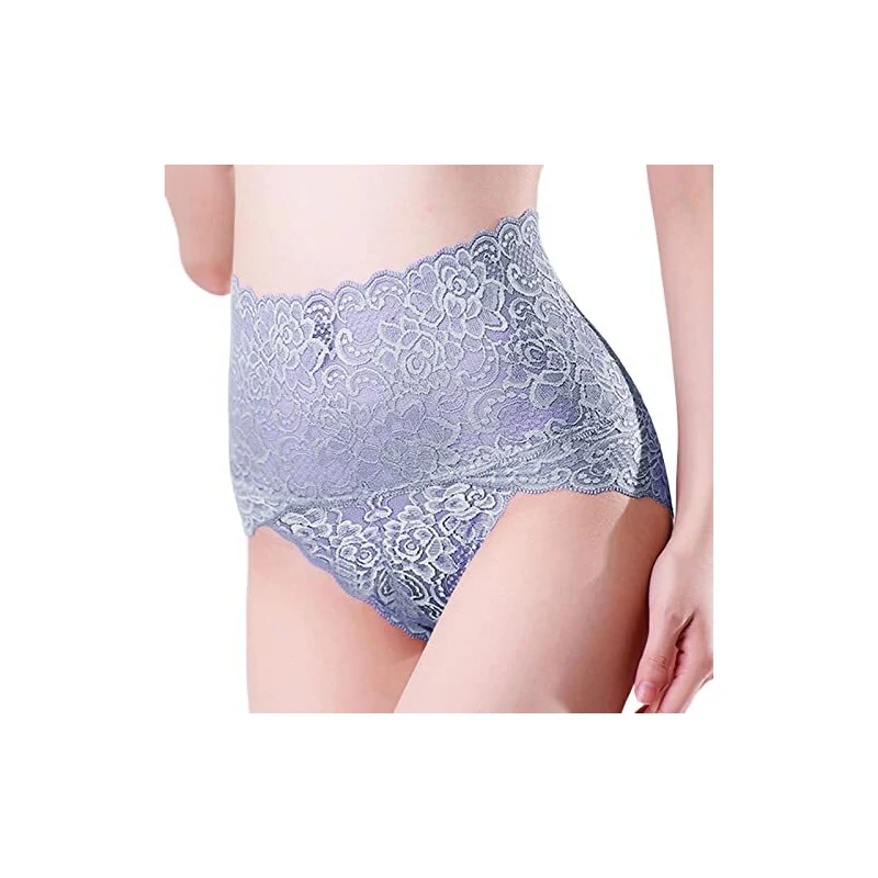 Mutande Shapewear Ad Alta Vita Per Donna | Slip Modellanti Senza Cuciture Per Pancia Piatta - Bianco (Taglia S)