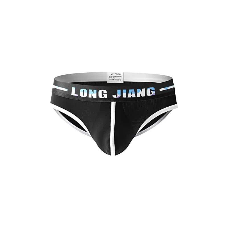 Jock Strap Uomo Con Push Up - Mutande Sportive In Cotone, Rosso E Blu - Foto 9
