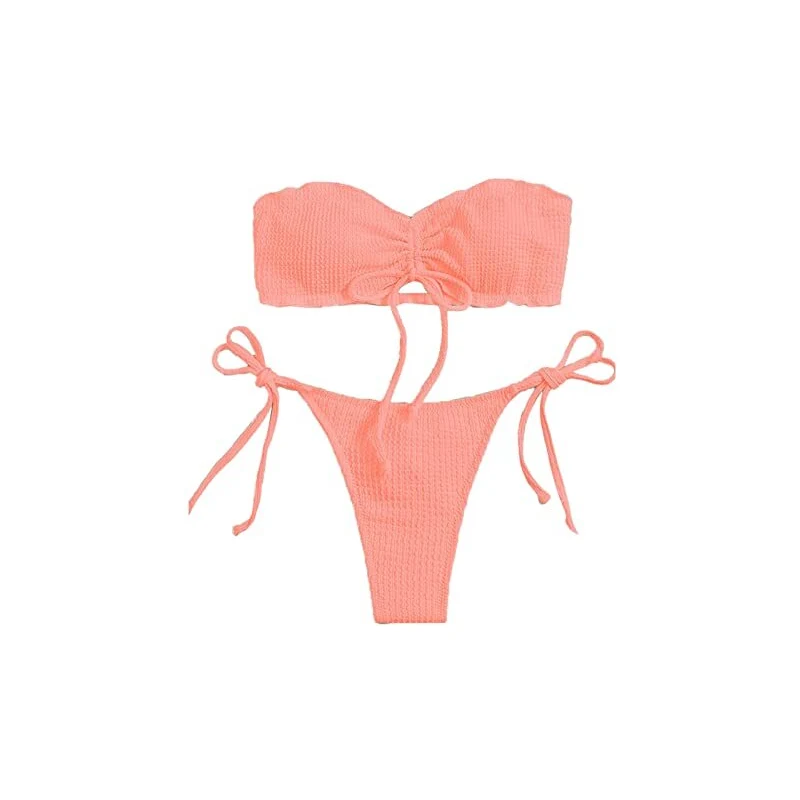 Bikini Panache Nina 1063 Aube Con Ferretto E Fascia Senza Spalline - Multicolore