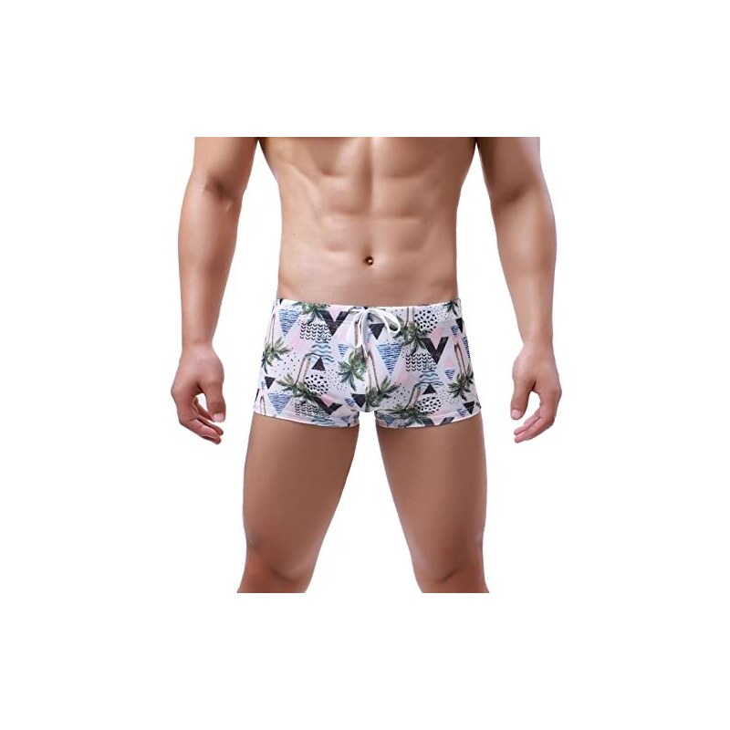 Boxer 942 Uomo Intimo Boxer Leopardo Mutande Moda Intimo Comfort