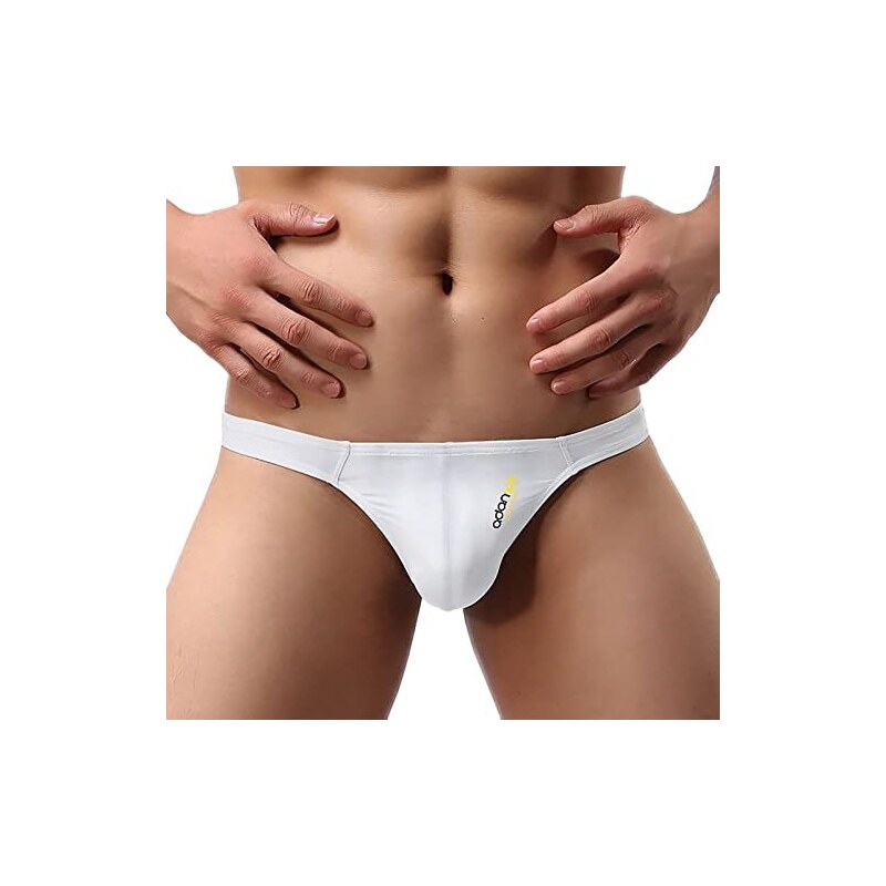 BIANCHERIA INTIMA SEXY Uomo Perizoma Stringhe Jockstraps Bikini Slip Costume Da Bagno Borsa Pene - Foto 6