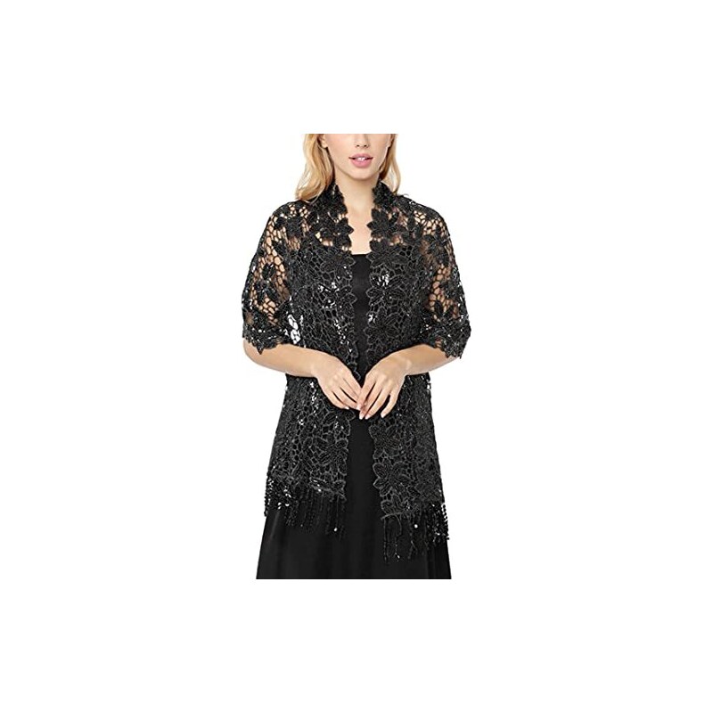 Amokk Sciarpa Lunga Donna In Misto Lino 190x100 Cm - Scialle Leggero Tinta Unita Per Abiti Da Sera