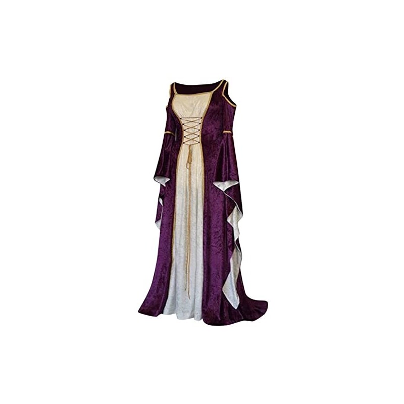 Keerlonno Vestito Dama Medievale Donna, Abito Celtico Abito da Ballo ...