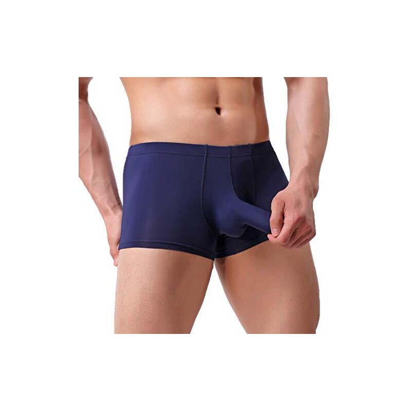 ROLAQDK Boxer Uomo Mare Underwear Uomo Slip Boxer Uomo Cotone Intimo