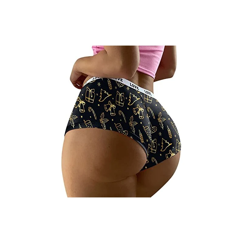 Mutande Donna Vita Alta In Cotone - Pacco Da 5, Slip Push Up Glutei, Traspirante, Comode - Foto 7