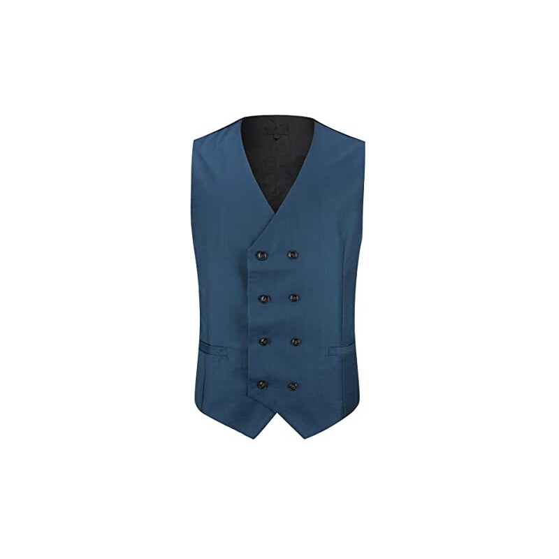 YOUTHUP Herenvest, formeel, slim fit, kostuumvest, V-hals, vrije tijd YOUTHUP Herenvest, formeel, slim fit, kostuumvest, V-hals, vrije tijd
