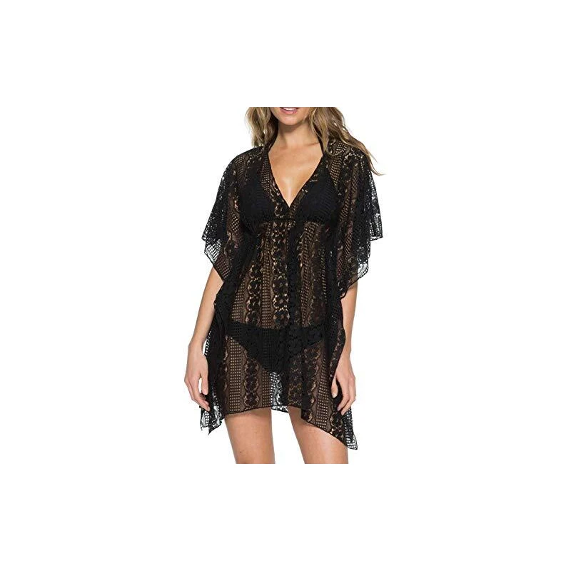 Copricostume Donna Stampato - Pareo Elegante Per Spiaggia, Taglia Unica - Foto 4