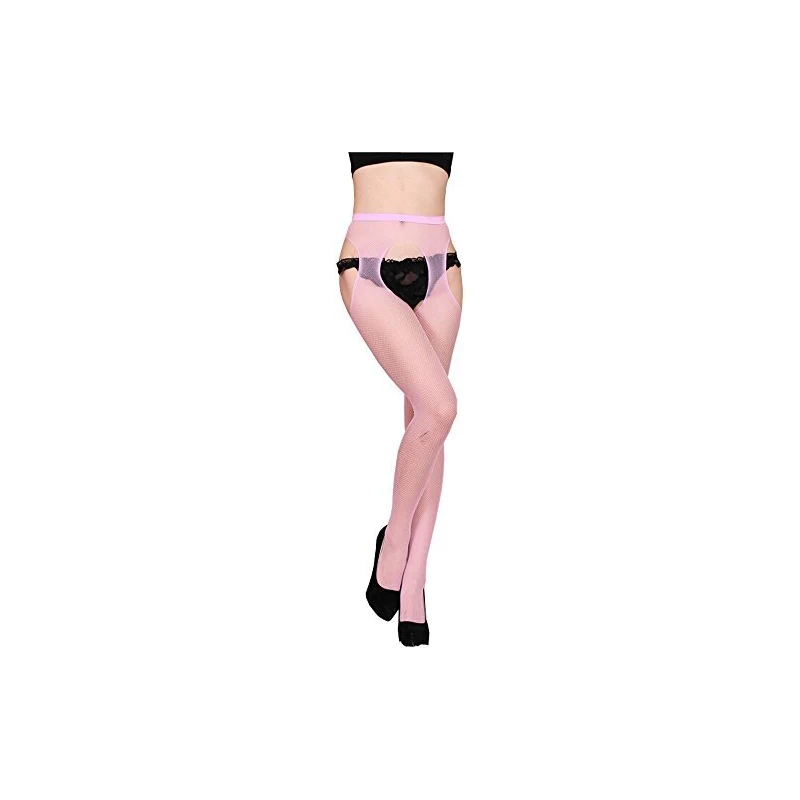 Collant velato aperto a cavallo Amanda | Milena Lingerie