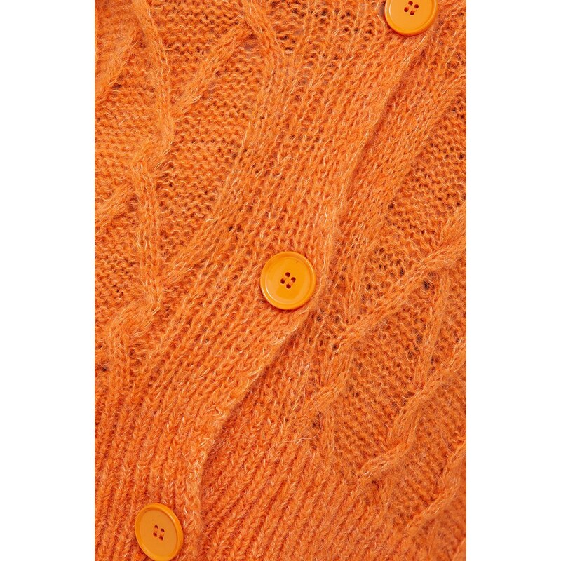 United Colors of Benetton kardigan con aggiunta di lana donna