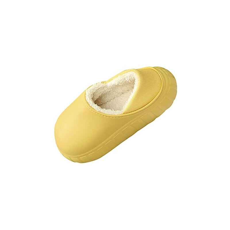 Pantofole Invernali Donna Chiuse In Peluche Caldo - Morbide E Antiscivolo Con Feltro - Taglie 35-40