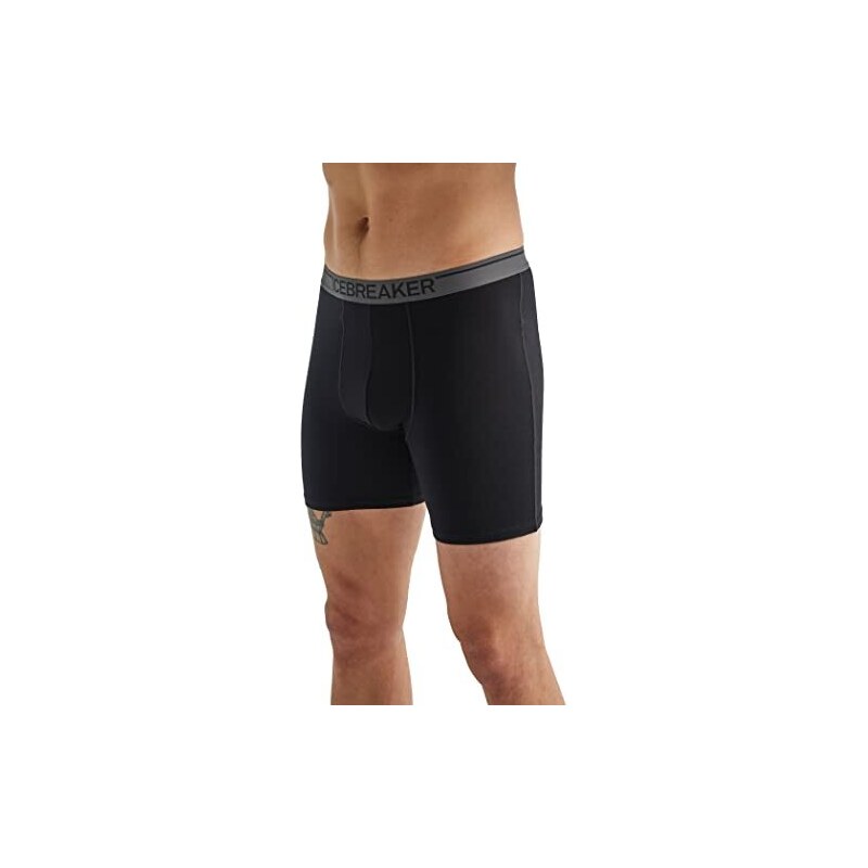 Icebreaker Intimo da Uomo in Lana Merino – Anatomica Long Boxer ...
