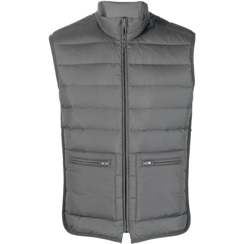 Ibex - Gilet Invernale Imbottito Da Uomo Senza Maniche - Leggero In Microfibra, Nero Taglia M - Con Tasche Multiple