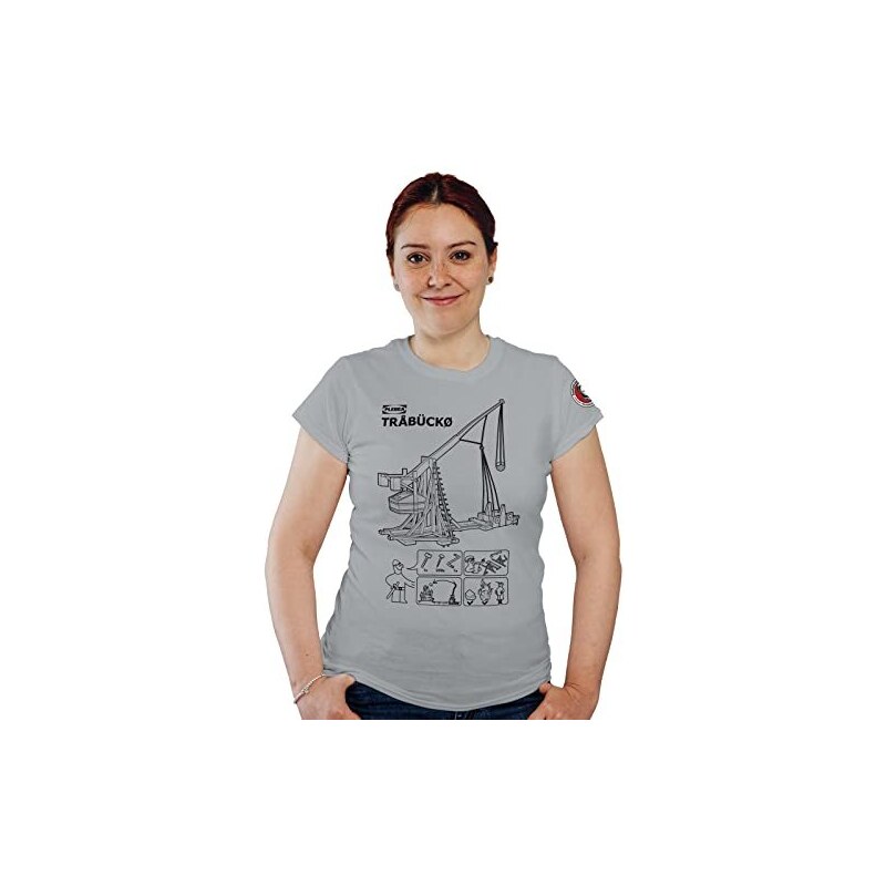I Raid Con Ragnar I Vichinghi Valhalla T-Shirt Donna Taglio