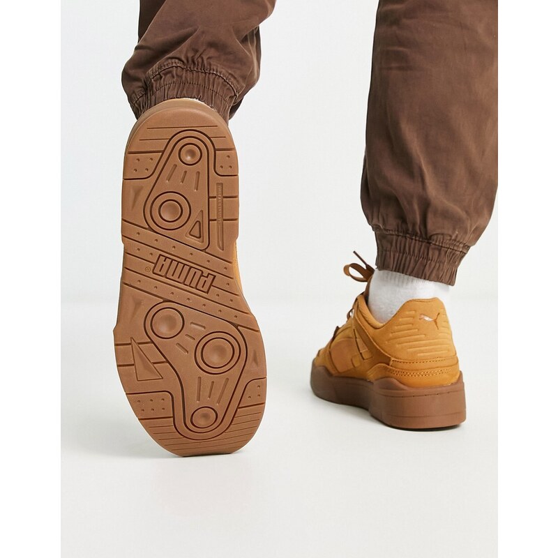 PUMA - Slipstream - Sneakers in camoscio cuoio deserto-Brown