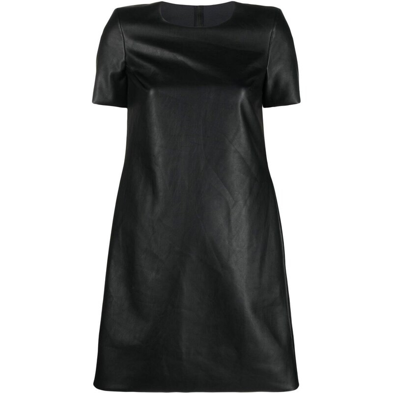 Leggings Con Fessura Estella Di Wolford 36 S Nero In Ecopelle