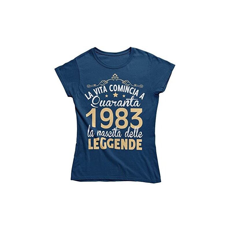 T-Shirt Divertente Donna 'SUPER LADIES' – Regalo Natale O Compleanno, 100% Cotone