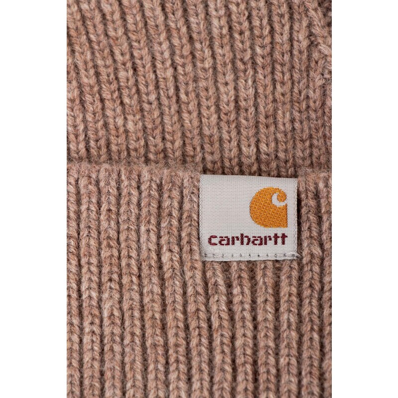 Carhartt WIP Cappello GABE in lana marrone