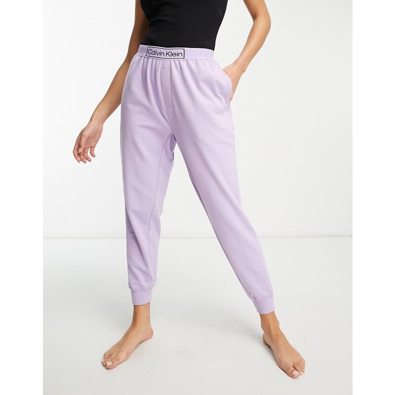 Calvin Klein - Reimagined Sleep - Pantaloncini da notte lilla-Viola