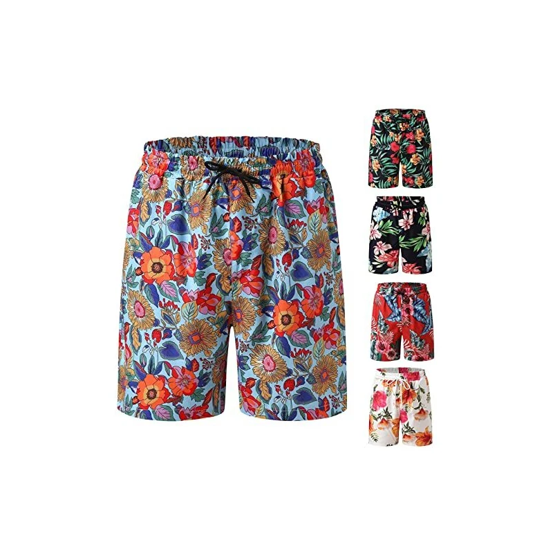 Costumi Da Bagno Da Uomo Stampati Slip Da Bagno Board Pantaloncini Da Surf Boxer Costumi Da Bagno Intimo Con Coulisse