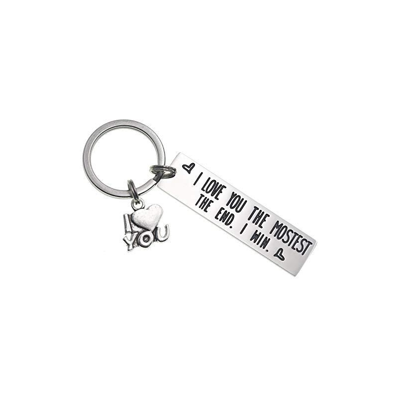 Portachiavi Personalizzato Con Ricamo - Doppia Faccia, Testo Su Entrambi I Lati, Perfetto Per Auto, Moto O Regali