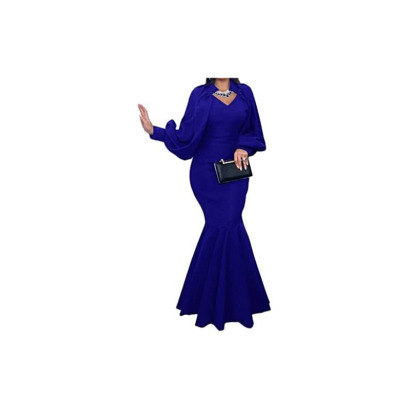 SweatyRocks Abito curvy da donna, linea A, scollo a V, per il
