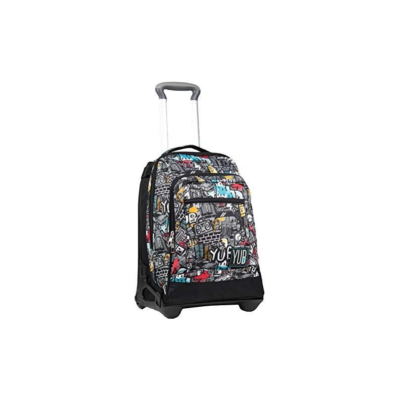 Pochette AS Roma Seven Ragazzi - Nero Con Maniglia In Nastro - Organizer Da Viaggio 14.5x22x8cm - Foto 10