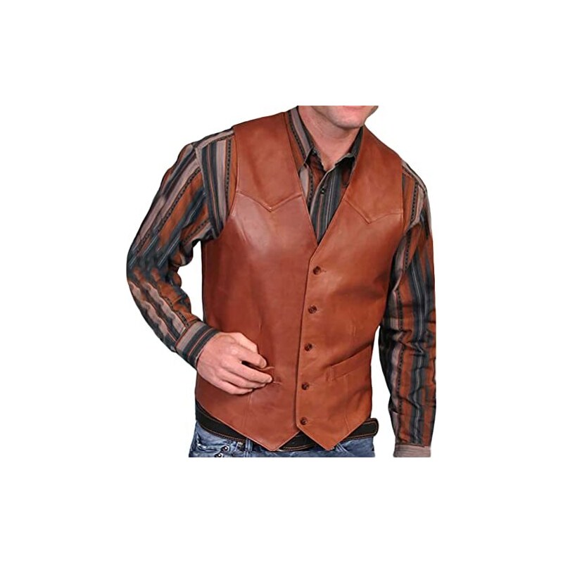 Guanti Da Guida In Pelle Di Agnello Slim Fit Stile Vintage Da