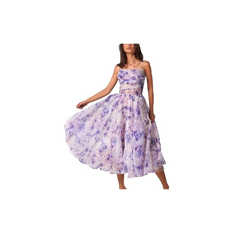 Abito da donna floreale rosa - Dramèe - Bilotti abbigliamento