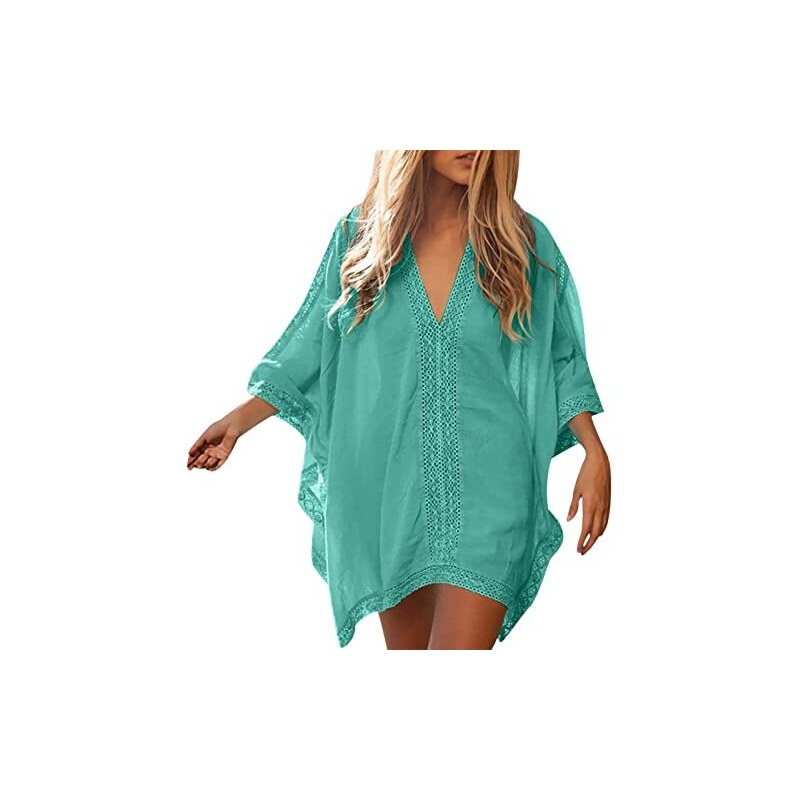 Floerns Minigonna Copricostume Da Donna Per Spiaggia | Gonna Leggera Con Laccetto In Vita