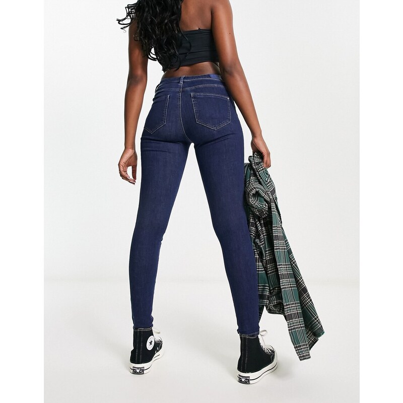 Only - Wauw - Jeans skinny blu scuro