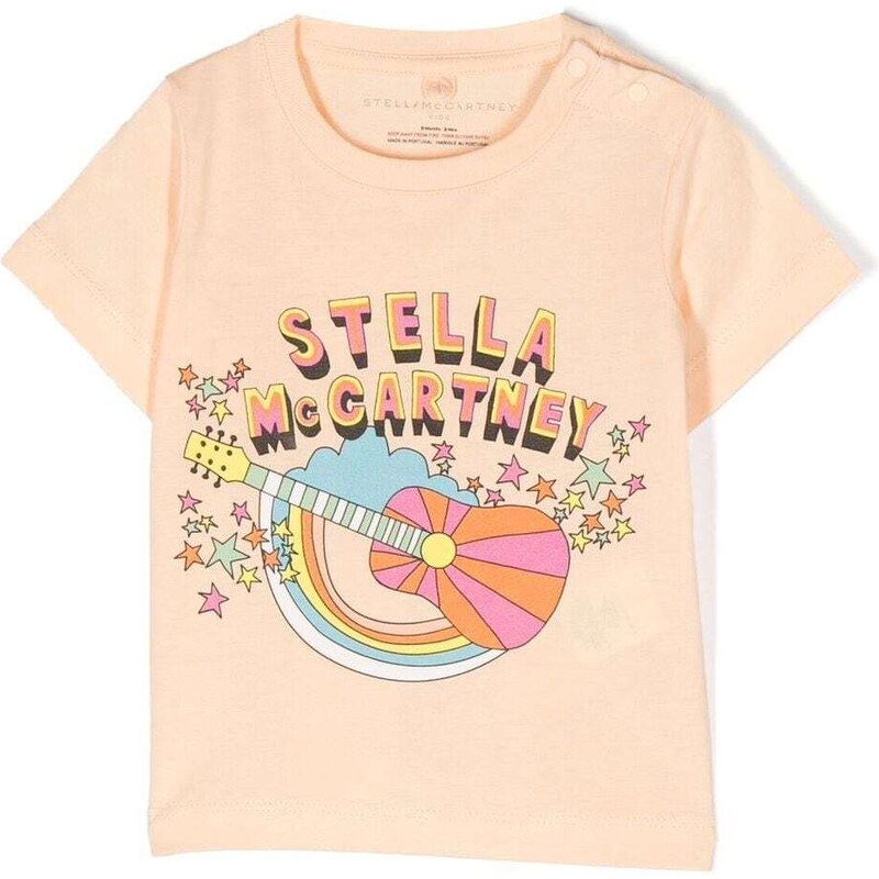 Stella McCartney Kids T-shirt con stampa - Arancione