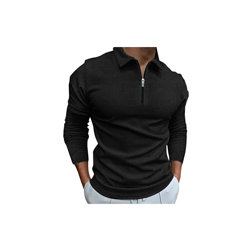 Maglietta Uomo Mezza Camicia In Lino - Maniche Corte, Bottoni, Estiva, Tempo Libero - Foto 9